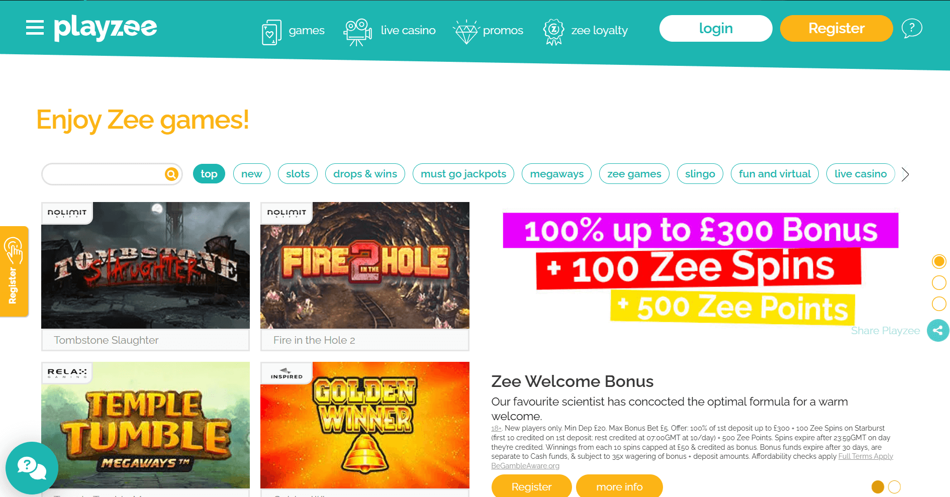 Playzee Casino