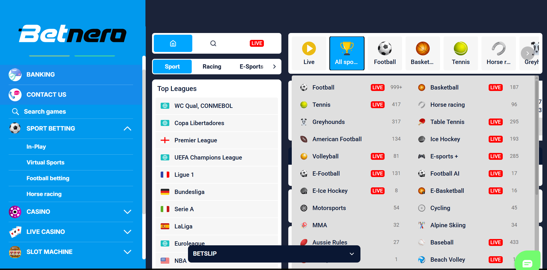 Betnero Sports